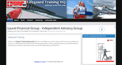 Desktop Screenshot of lifeguardtraininghq.com